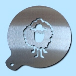 Logo-Schablone Schaf